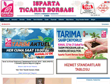 Tablet Screenshot of ispartatb.org.tr